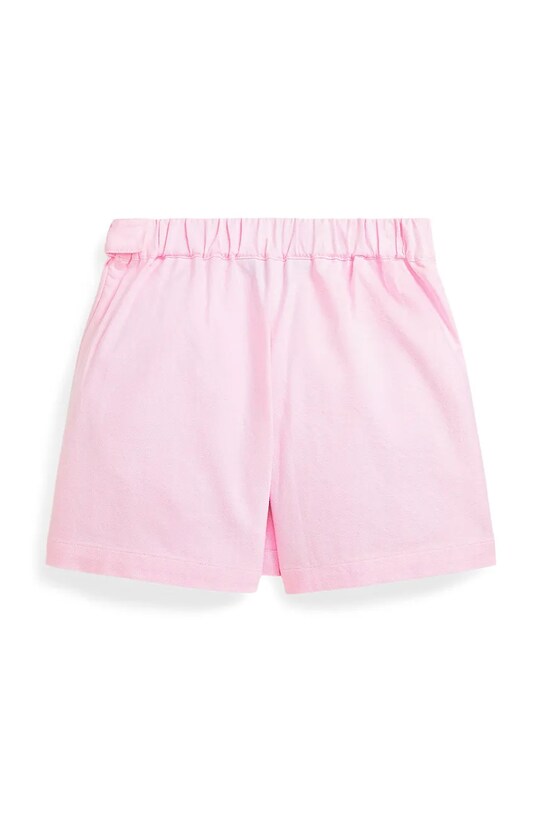 Fete Polo Ralph Lauren pantaloni scurți din bumbac pentru copii 312964206001 roz