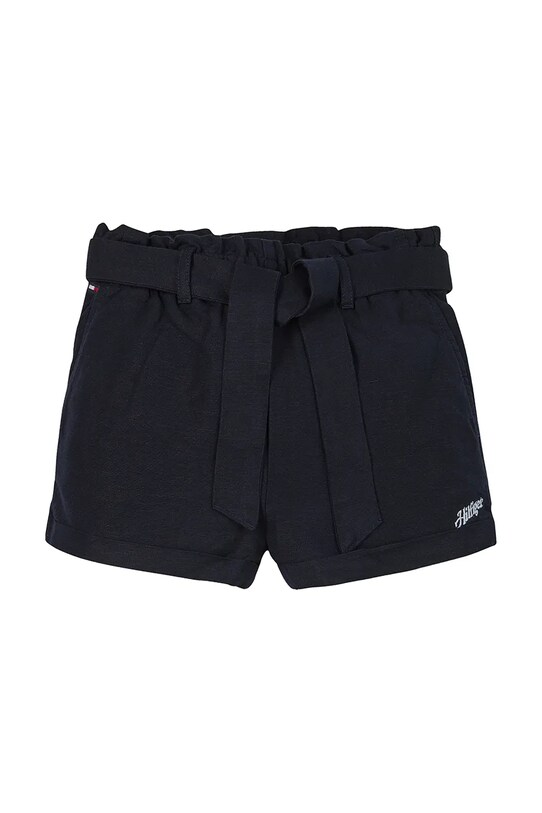 Tommy Hilfiger szorty len granatowy KG0KG08450.PPYA