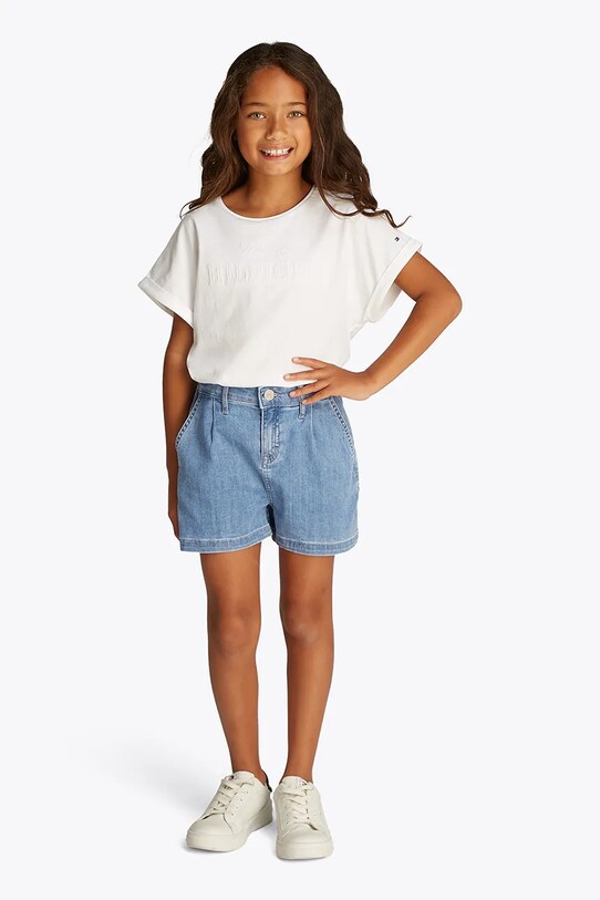 Джинсовые шорты Tommy Hilfiger casual голубой KG0KG08451.128.176.PPYA