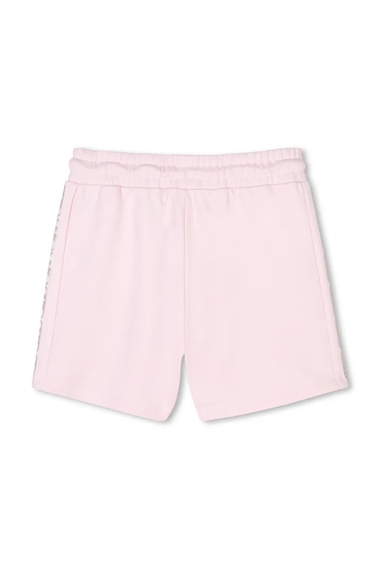 Детские хлопковые шорты Michael Kors R30337.114.150 розовый SS25