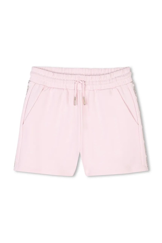 Дитячі бавовняні шорти Michael Kors бавовна рожевий R30337.156