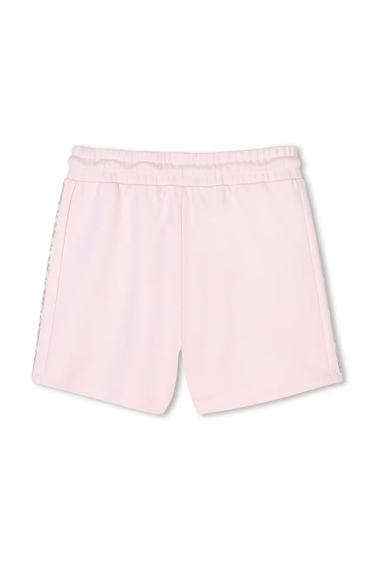 Дитячі бавовняні шорти Michael Kors R30337.156 рожевий SS25