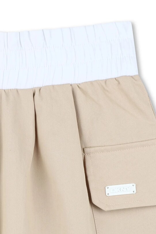 Dkny szorty dziecięce beżowy D62268.156.162