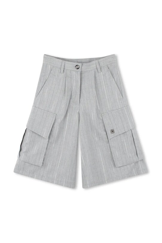 Detské krátke nohavice Dkny D62274.156.162 sivá SS25