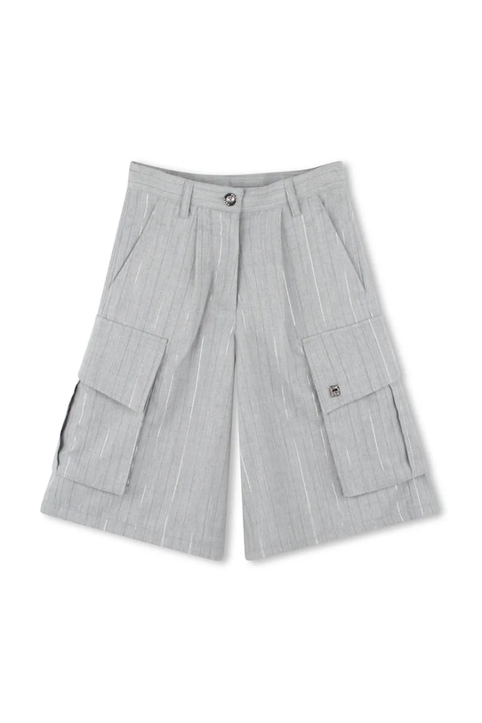Detské krátke nohavice Dkny D62274.156.162 sivá SS25