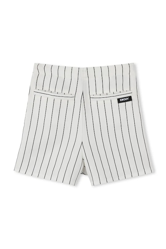 Dkny szorty dziecięce D62275.156.162 biały SS25
