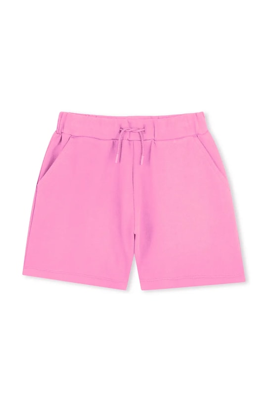 Otroške bombažne kratke hlače Kenzo Kids Pletenina roza K61042.114.150