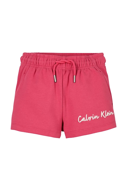Calvin Klein Jeans szorty dziecięce IG0IG02882.104.116.PPYA różowy SS25