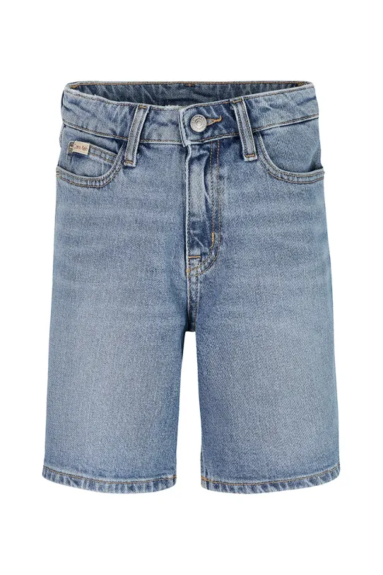 Calvin Klein Jeans pantaloni scurți din denim pentru copii IG0IG02890.PPYA albastru SS25