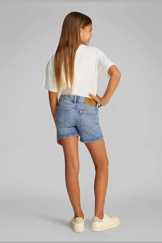 Calvin Klein Jeans szorty IG0IG02892.116.PPYA niebieski