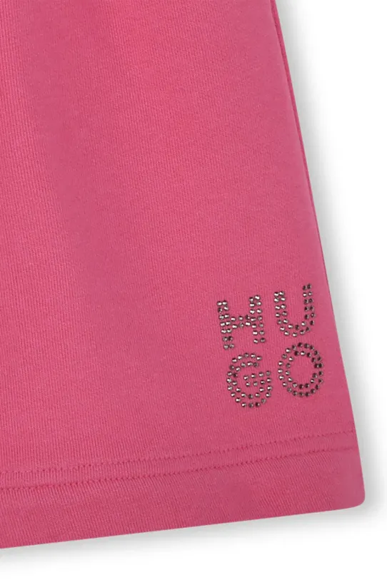 Девочка Детские шорты HUGO G00403.114.150 розовый