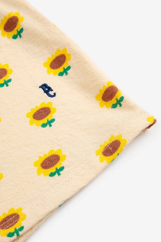 Dievča Detské bavlnené šortky Bobo Choses Sunflower 125AC051 žltá