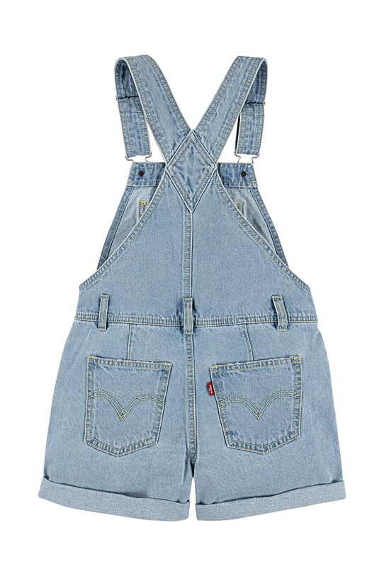 Levi's salopetă din denim pentru copii CLASSIC SHORTALLS 4EH030.PPYA albastru SS25