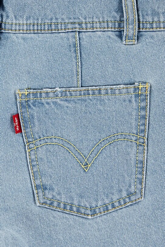 Fete Levi's salopetă din denim pentru copii CLASSIC SHORTALLS 4EH030.PPYA albastru