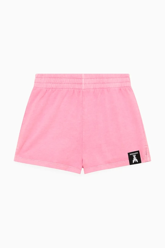 Дитячі бавовняні шорти Patrizia Pepe G604 бавовна рожевий 7P0346.J259