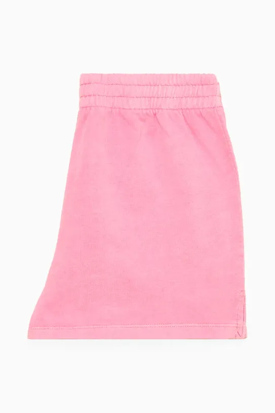 Patrizia Pepe pantaloni scurți din bumbac pentru copii G604 7P0346.J259 roz SS25