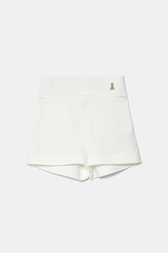 Patrizia Pepe pantaloni scurti copii W146 casual alb 7P0383