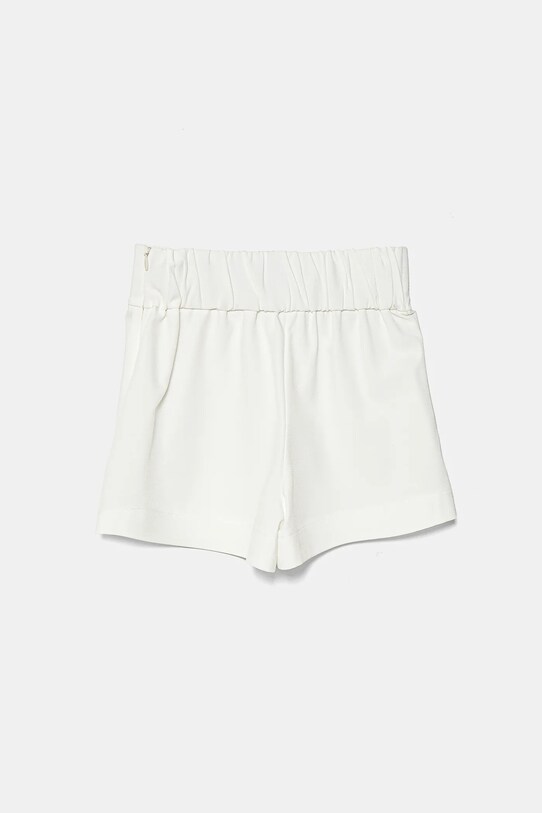 Patrizia Pepe pantaloni scurti copii W146 7P0383 alb SS25