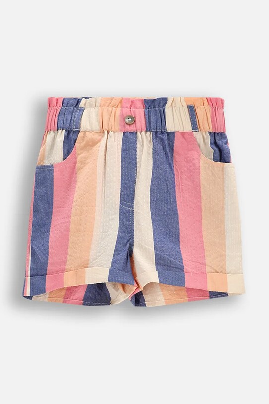 Coccodrillo pantaloni scurți din bumbac casual multicolor WC5119401FGJ