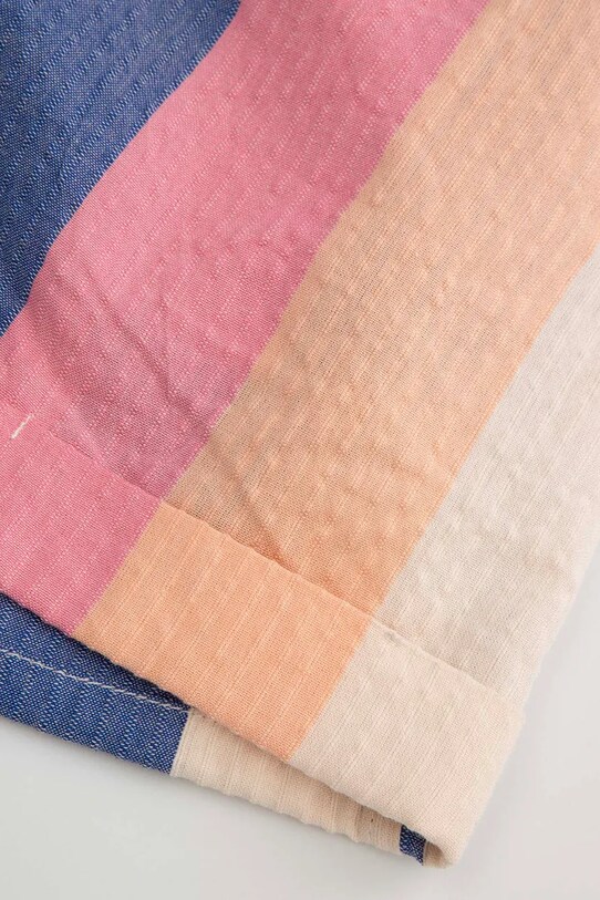 Coccodrillo pantaloni scurți din bumbac multicolor WC5119401FGJ