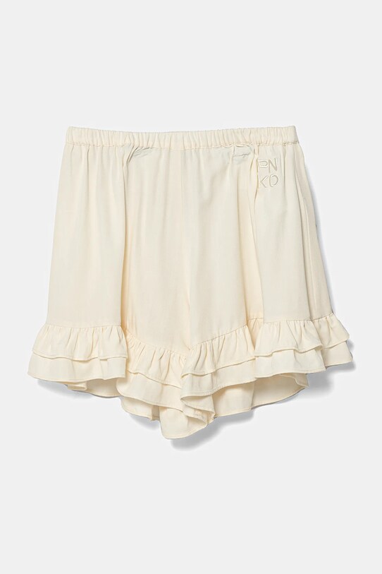 Pinko pantaloni scurți copii casual bej KFBE005.0.VI024