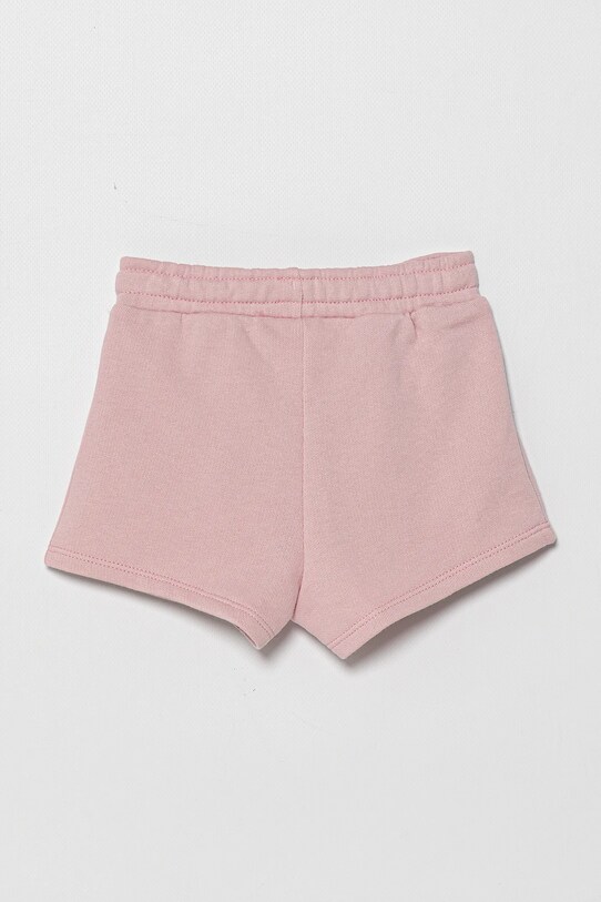 United Colors of Benetton pantaloni scurți din bumbac pentru copii 3J70G901R.P.Seasonal roz SS25