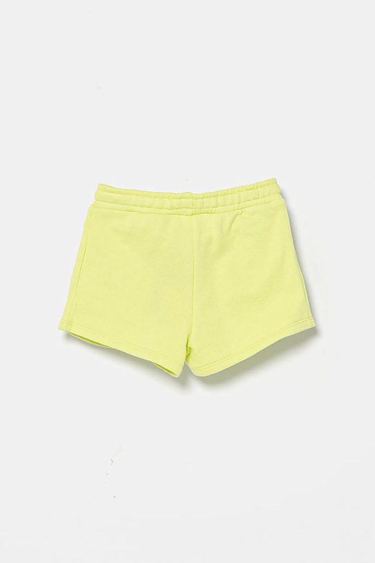 United Colors of Benetton szorty bawełniane dziecięce 3J70G901R.P.Seasonal zielony SS25