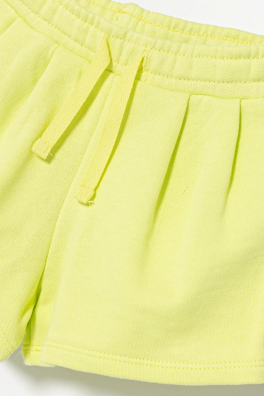 Dziewczynka United Colors of Benetton szorty bawełniane dziecięce 3J70G901R.P.Seasonal zielony