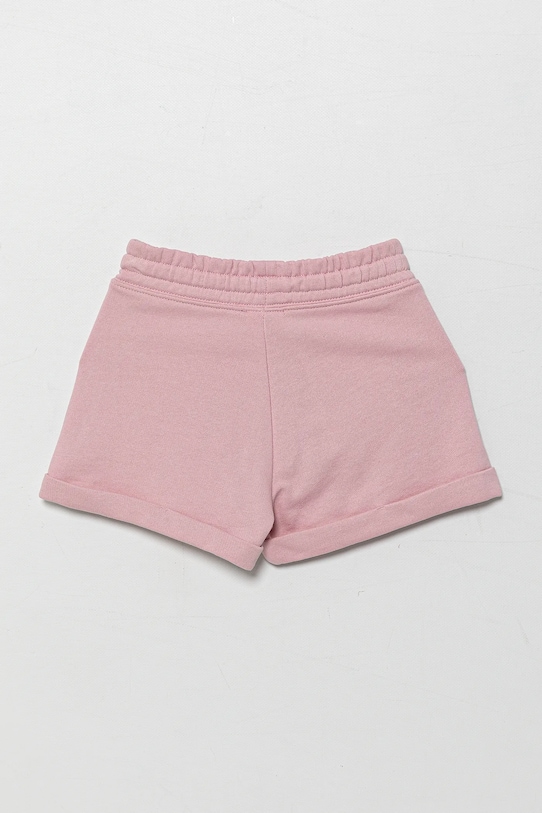 United Colors of Benetton szorty bawełniane dziecięce 3J68C901C.G.Season.PPYA różowy SS25