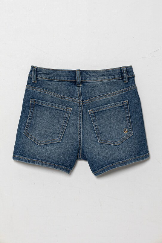 Dětské riflové kraťasy United Colors of Benetton 4PORC903M.G.Seasonal modrá SS25