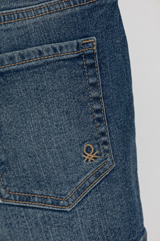 Дівчинка Дитячі джинсові шорти United Colors of Benetton 4PORC903M.G.Seasonal блакитний