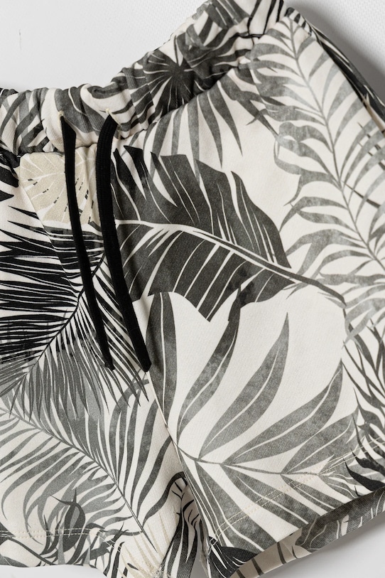 Девочка Детские хлопковые шорты United Colors of Benetton 35UJC903F.G.Seasonal чёрный