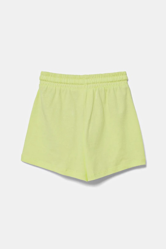 United Colors of Benetton gyerek pamut rövidnadrág 3BL0G901T.P.Seasonal zöld SS25