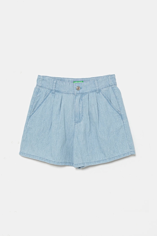 United Colors of Benetton pantaloni scurți din bumbac pentru copii casual albastru 4DHJC903T.G.Seasonal