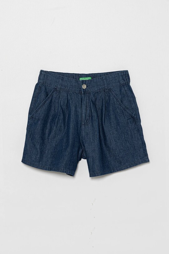 Detské bavlnené šortky United Colors of Benetton bavlna tmavomodrá 4DHJC903T.G.Seasonal
