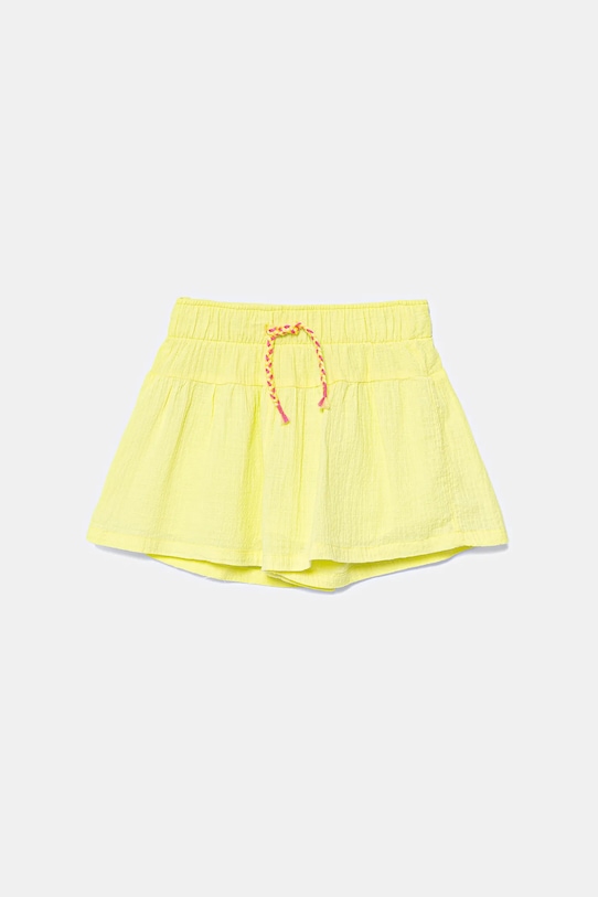 United Colors of Benetton szorty bawełniane dziecięce bawełna zielony 4M6BG902S.P.Seasonal