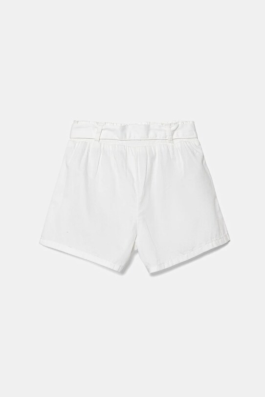 United Colors of Benetton pantaloni scurți din bumbac pentru copii 47RGG9030.P.Seasonal alb SS25