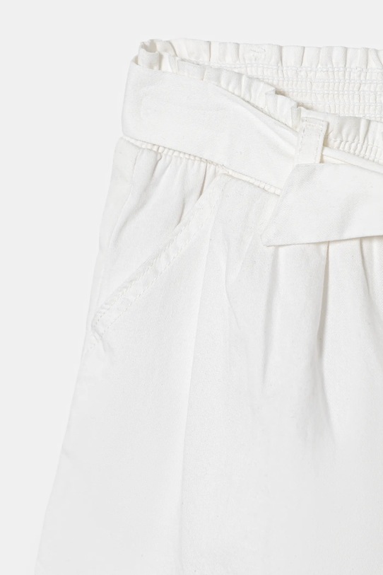 Dziewczynka United Colors of Benetton szorty bawełniane dziecięce 47RGG9030.P.Seasonal biały