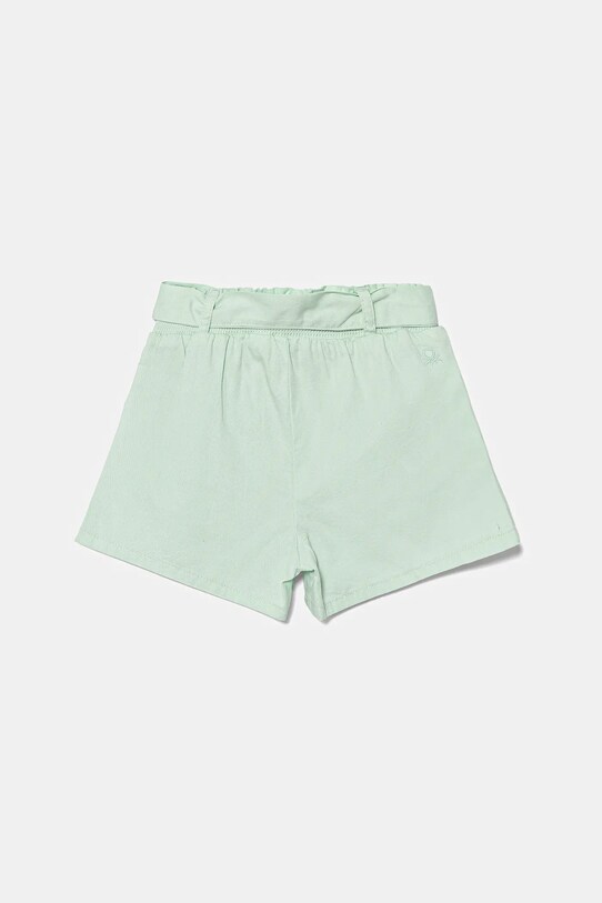 United Colors of Benetton pantaloni scurți din bumbac pentru copii 47RGG9030.P.Seasonal verde SS25