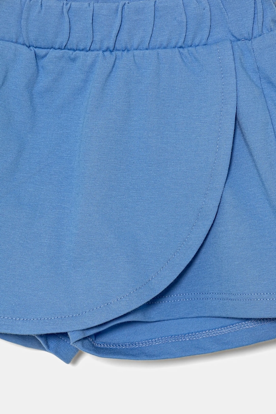 Девочка Детские хлопковые брюки-юбка United Colors of Benetton 3BL0G901W.P.Seasonal голубой