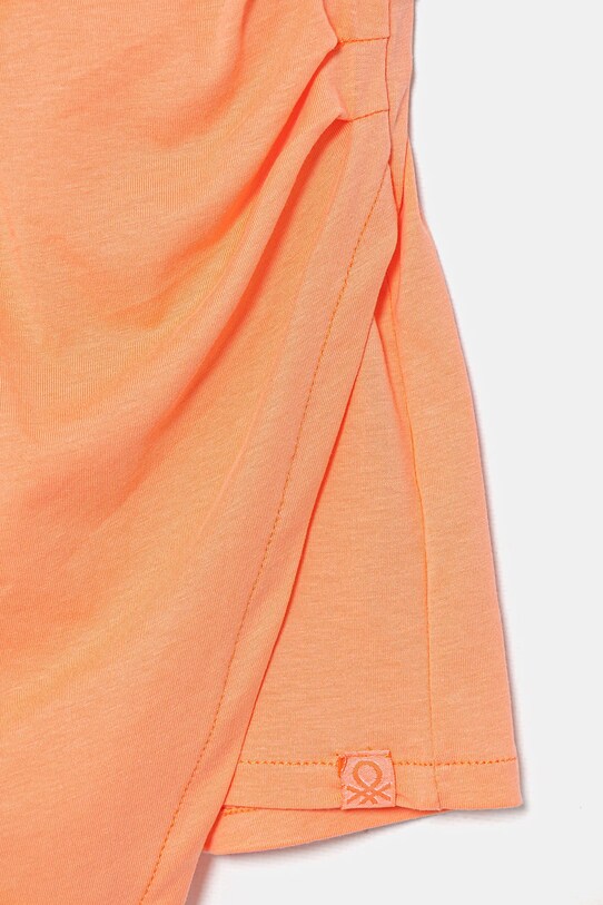 Dziewczynka United Colors of Benetton spódnicospodnie bawełniane dziecięce 35RYC903H.G.Seasonal pomarańczowy
