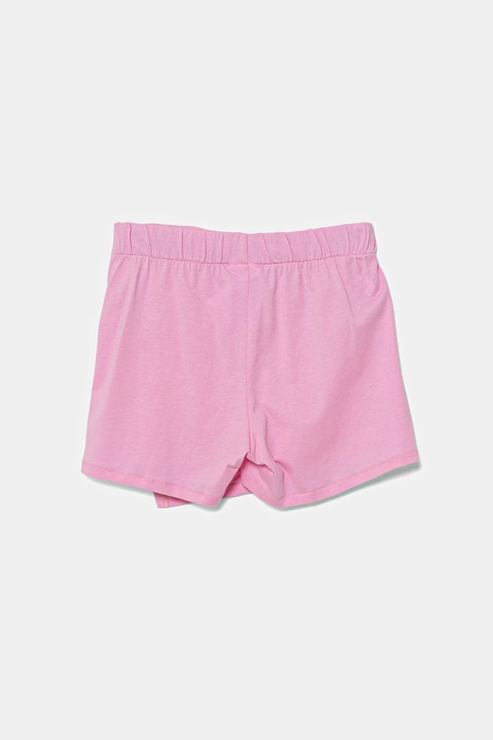 Dječje pamučne suknja-hlače United Colors of Benetton 35RYC903H.G.Seasonal roza SS25