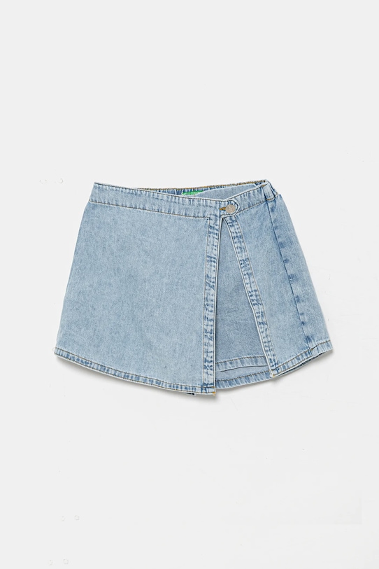 Παιδική τζιν φούστα United Colors of Benetton casual μπλε 4AD6C903X.G.Seasonal