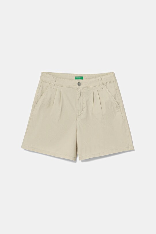 Дитячі бавовняні шорти United Colors of Benetton casual бежевий 47RGC903Y.G.Seasonal