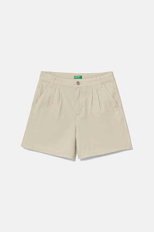 United Colors of Benetton pantaloni scurți din bumbac pentru copii casual bej 47RGC903Y.G.Seasonal