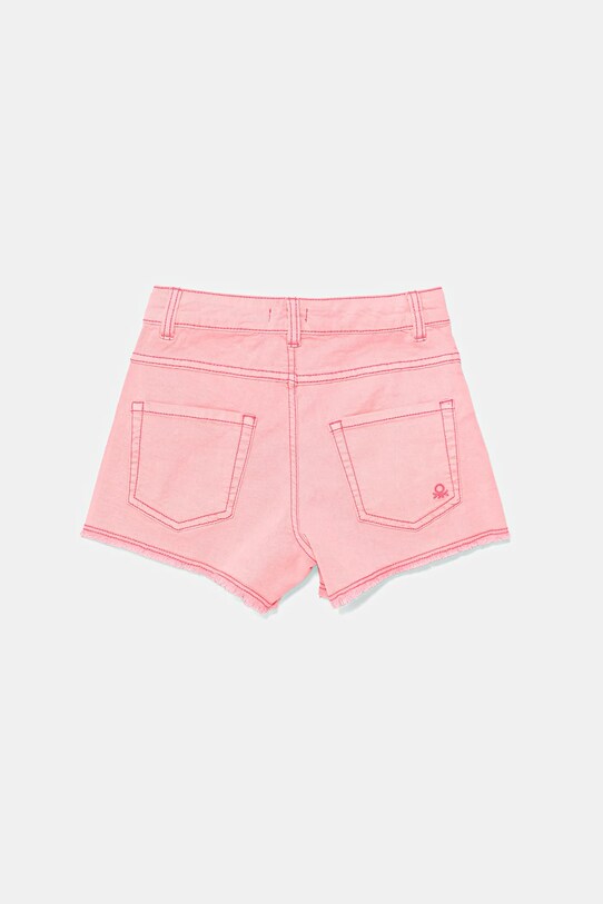 United Colors of Benetton pantaloni scurți copii 4O69C9040.G.Seasonal roz SS25