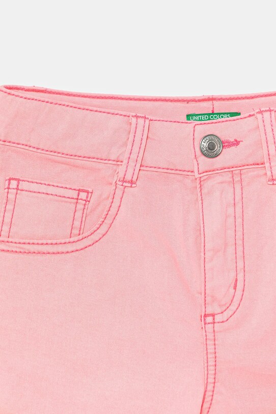 Fete United Colors of Benetton pantaloni scurți copii 4O69C9040.G.Seasonal roz