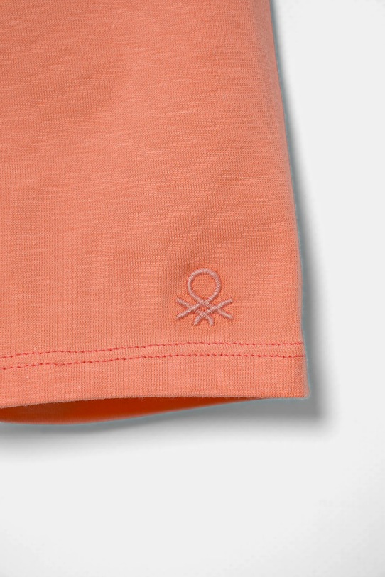 Djevojčice Dječje kratke hlače United Colors of Benetton 3MT1G900R.P.Season.PPYA narančasta
