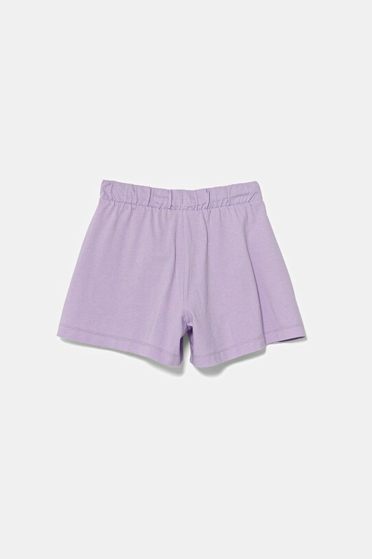 United Colors of Benetton pantaloni scurți din bumbac pentru copii 3BL0C903I.G.Seasonal violet SS25