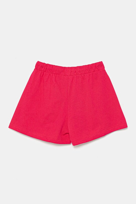 United Colors of Benetton pantaloni scurți din bumbac pentru copii 3BL0C903I.G.Seasonal roz SS25